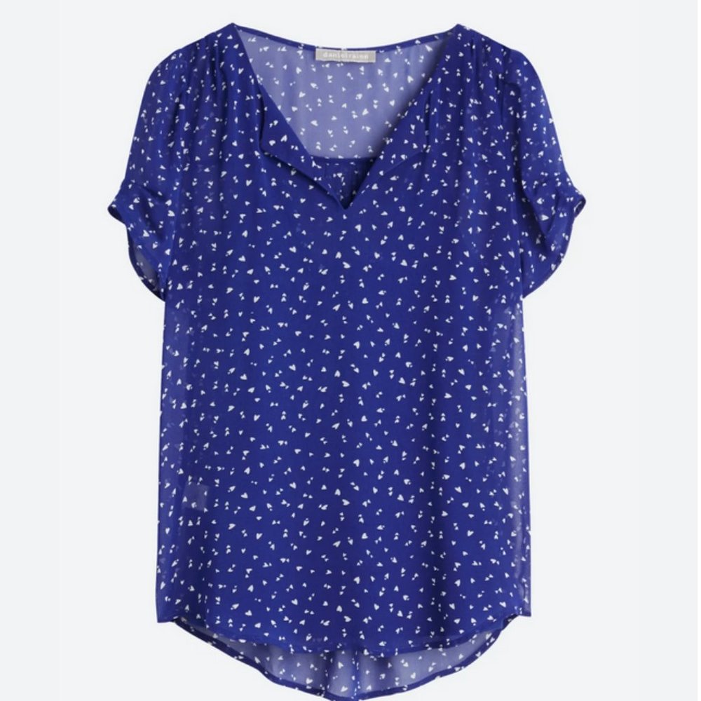 Daniel Rainn Anders Split Neck Blouse - image 1